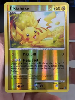 Pikachu 71/99 Pokemon Platinum Arceus Reverse Holo NM - Image 1