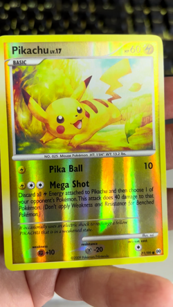 Pikachu 71/99 Pokemon Platinum Arceus Reverse Holo NM - Image 2