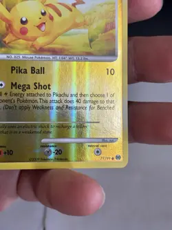 Pikachu 71/99 Pokemon Platinum Arceus Reverse Holo NM - Image 4