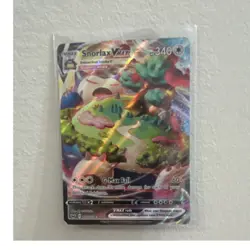 Pokemon Snorlax VMAX Full Art Holo Ultra Rare Sword & Shield 142/202 340HP - Image 1