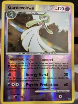 Pokemon GARDEVOIR 8/127 (Reverse Holo Rare) Platinum - NM - Image 1