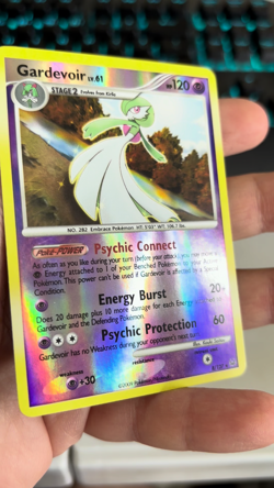 Pokemon GARDEVOIR 8/127 (Reverse Holo Rare) Platinum - NM - Image 2
