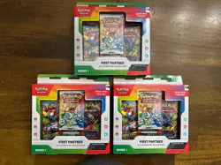 Pokemon First Partner Illustration Collection (Series 1) - LOT OF 3 - Image 1