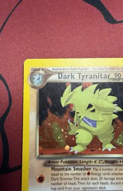 Pokemon TCG Dark Tyranitar Neo Destiny Holo Rare 11/105 HP - Image 4