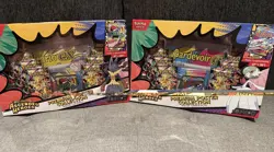 Pokemon Mega Evolution Ascended Heroes Premium Poster Boxes- Lucario & Gardevoir - Image 1