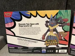 Pokemon Mega Evolution Ascended Heroes Premium Poster Boxes- Lucario & Gardevoir - Image 4