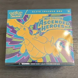 Pokemon Mega Evolution Ascended Heroes Elite Trainer Box Dragonite Zekrom - Image 1