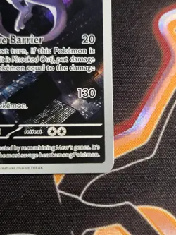 Pokemon Mewtwo 052 Scarlet & Violet Promo Basic Holo Bun Toujo 2023 - Image 2