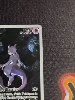 Pokemon Mewtwo 052 Scarlet & Violet Promo Basic Holo Bun Toujo 2023 - Image 5