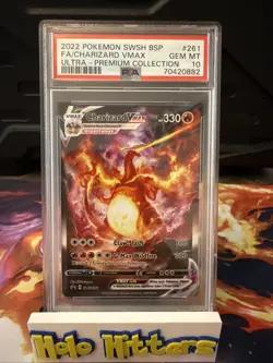Pokemon SWSH BSP FA/Charizard VMAX 2022 Ultra-Premium Collection #261 PSA 10 - Image 1