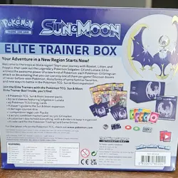 Pokemon TCG Sun & Moon Elite Trainer Box Lunala Booster English Factory Sealed - Image 3