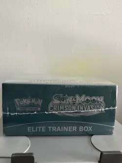 Pokemon TCG Sun & Moon Crimson Invasion Elite Trainer Box ETB (Sealed) See Pics - Image 5