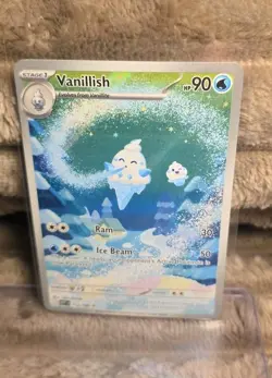 Pokemon Vanillish 112/086 Illustration Rare 2025 SV: White Flare - Image 1