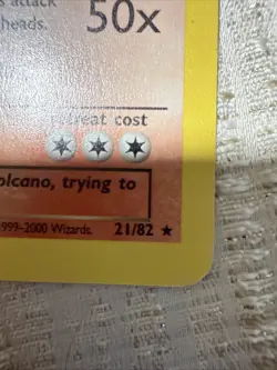 Pokemon TCG WOTC Team Rocket 1st Edition Dark Charizard 21/82 Non-Holo. NM - Image 3