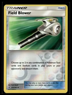 Pokemon TCG SM - Guardians Rising #125/145 Field Blower REVERSE HOLO - Image 1
