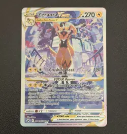 Pokemon Zeraora VSTAR GG43/GG70 Crown Zenith Galarian Gallery Ultra Rare Holo - Image 1