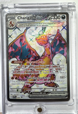 Pokemon Scarlet & Violet Charizard ex 056 Black Star Promo - Image 1