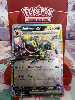 Pokemon Umbreon EX 060/131 Prismatic Evolutions Double Rare Holo NM - Image 1