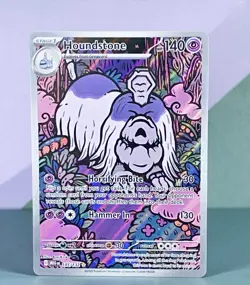 Pokemon Houndstone #145/132: Mega Evolution (Read Description) 🔥 - Image 1