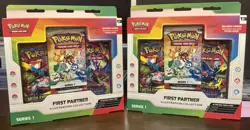Pokemon First Partner Illustration Collection Series 1 Sealed 2 Box Lot 🔥 - Image 1