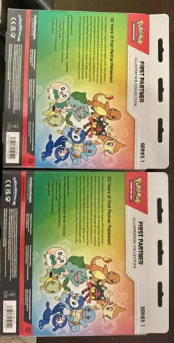 Pokemon First Partner Illustration Collection Series 1 Sealed 2 Box Lot 🔥 - Image 2