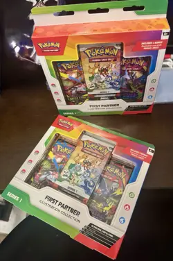 Pokemon First Partner Illustration Collection Series 1 Sealed 2 Box Lot 🔥 - Image 4