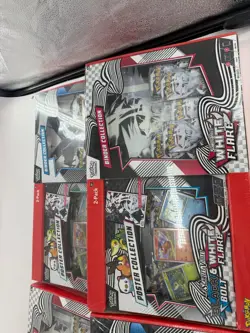 Pokemon Black & White Poster & binder Collection Box Lot of 4 Sam’s Club NIB - Image 2