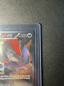 Pokemon N's Zoroark EX Full Art Holo SIR Sv09 Journey Together 185/159 - Image 4