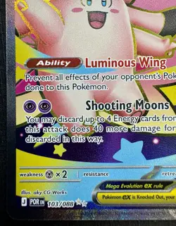 Mega Clefable Ex 103/88- Perfect Order: ME03 - ULTRA RARE - 2026 Pokemon TCG - Image 4