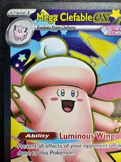 Mega Clefable Ex 103/88- Perfect Order: ME03 - ULTRA RARE - 2026 Pokemon TCG - Image 5