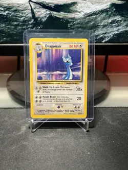 1999 Pokemon Dragonair 18/102 Base Set WOTC Vintage Rare LP/MP - Image 1