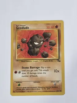 Geodude, Graveler & Golem Fossil Set Pokemon TCG - Image 2