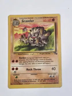 Geodude, Graveler & Golem Fossil Set Pokemon TCG - Image 4