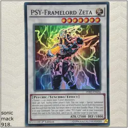 PSY-Framelord Zeta - HSRD-EN034 - Super Rare 1st Edition Yugioh - Image 1