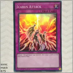 Icarus Attack - WIRA-EN058 - Super Rare 1st Edition Yugioh - Image 1