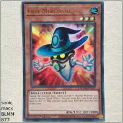 Gem-Merchant - BLMM-EN109 - Ultra Rare 1st Edition Yugioh - Image 1