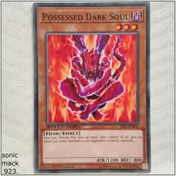Possessed Dark Soul - SBLS-EN003 - Common 1st Edition Speed Duel Yugioh - Image 1