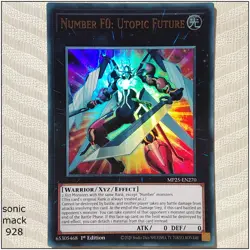 Number F0: Utopic Future - MP25-EN270 - Ultra Rare 1st Edition Yugioh - Image 1