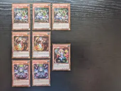 Yugioh Traptrix Dionaea x3 Set + Bonus Traptrix - Gold Rare - Premium Gold NM - Image 1