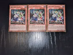 Yugioh Traptrix Dionaea x3 Set + Bonus Traptrix - Gold Rare - Premium Gold NM - Image 3