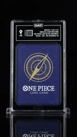 Silver SHANKS One Piece 2025 OP13 3rd Anniversary Japanese SP OP09-004 SR TAG 9 - Image 2