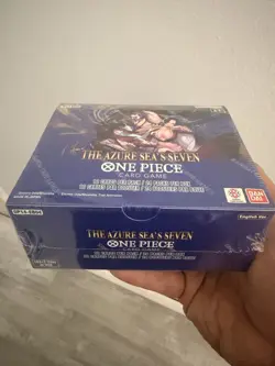 One Piece The Azure Sea’s Seven OP14 - EB04 Booster Box -FACTORY SEALED! IN HAND - Image 2