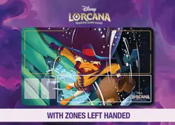 Disney Lorcana Playmat - Negaduck - Public Enemy Number One - Winterspell - Image 2