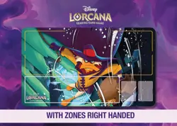 Disney Lorcana Playmat - Negaduck - Public Enemy Number One - Winterspell - Image 3