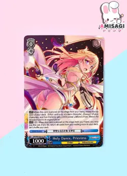 Weiß Schwarz - Goblin Slayer Priestess Holy Dance GBS/BSF2020-01 PR Karte PROMO - Image 1