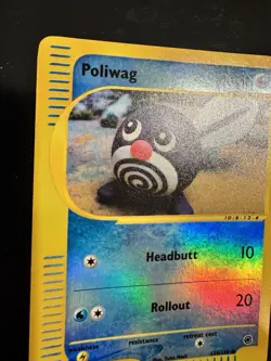 Pokemon Card Expedition Base Set Poliwag 125/165 Common - Image 5