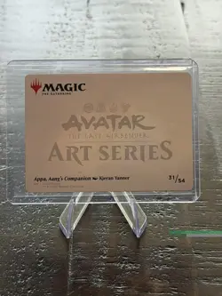 Appa, Aang’s Companion Art Card (Gold-Stamped Signature) MTG Avatar - Image 2