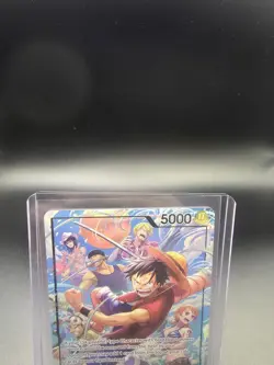 Bandai One Piece CCG Monkey.D.Luffy Leader Card OP15-098 5000 Power alt art - Image 3