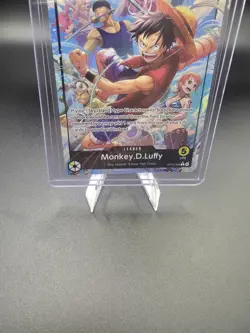Bandai One Piece CCG Monkey.D.Luffy Leader Card OP15-098 5000 Power alt art - Image 4