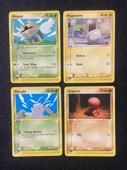 Pokemon Dragon e-Reader Card Lot (4) - Image 1